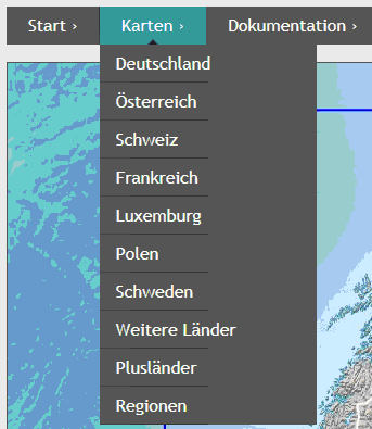 Auswahl Kategorien