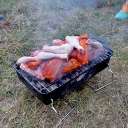 Abenteuer Allrad - Grill Fleisch