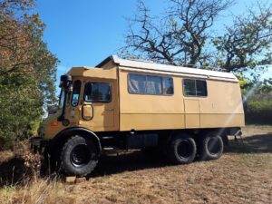 Buschtaxi-Treffen- Unimog Antiquariat