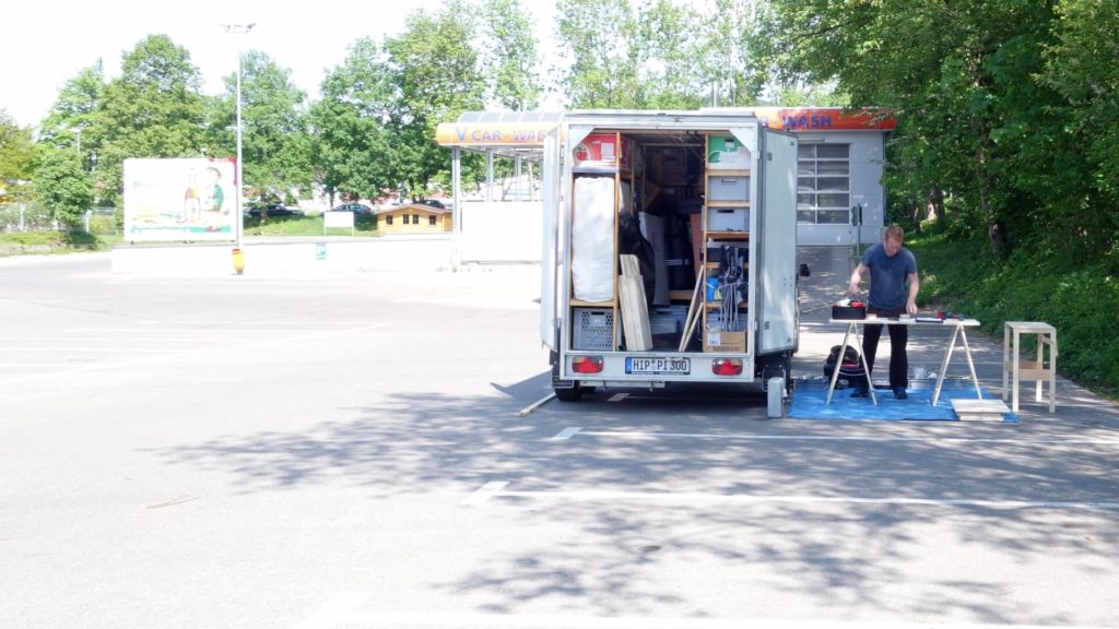 Peugeot Citroen Camper Ausbau - Bauplatz